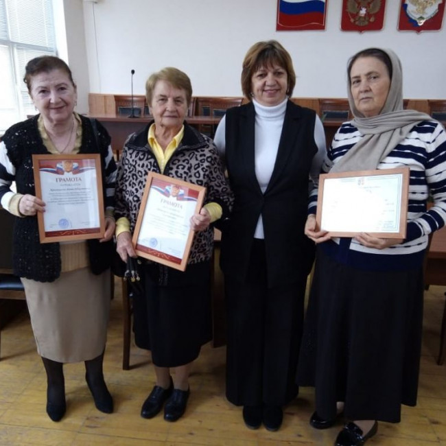 Почётная грамота города Каспийска!