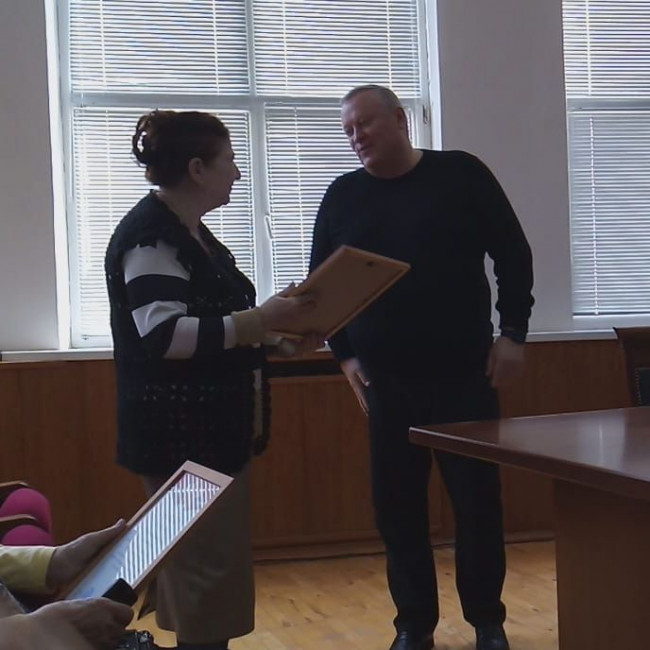 Почётная грамота города Каспийска!