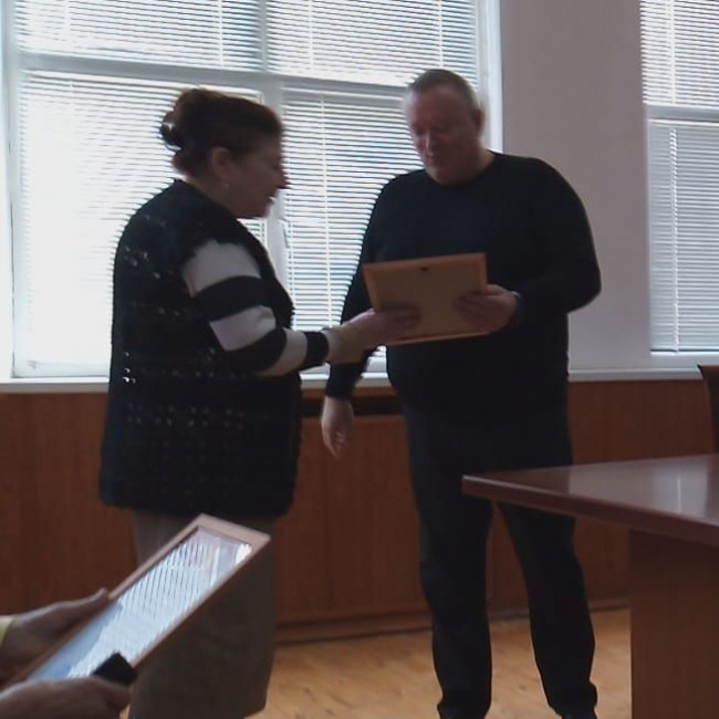 Почётная грамота города Каспийска!