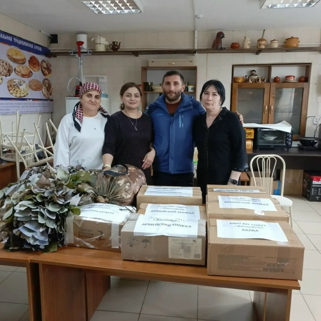 28.11.2025 г. Угощения для ребят на передовой.