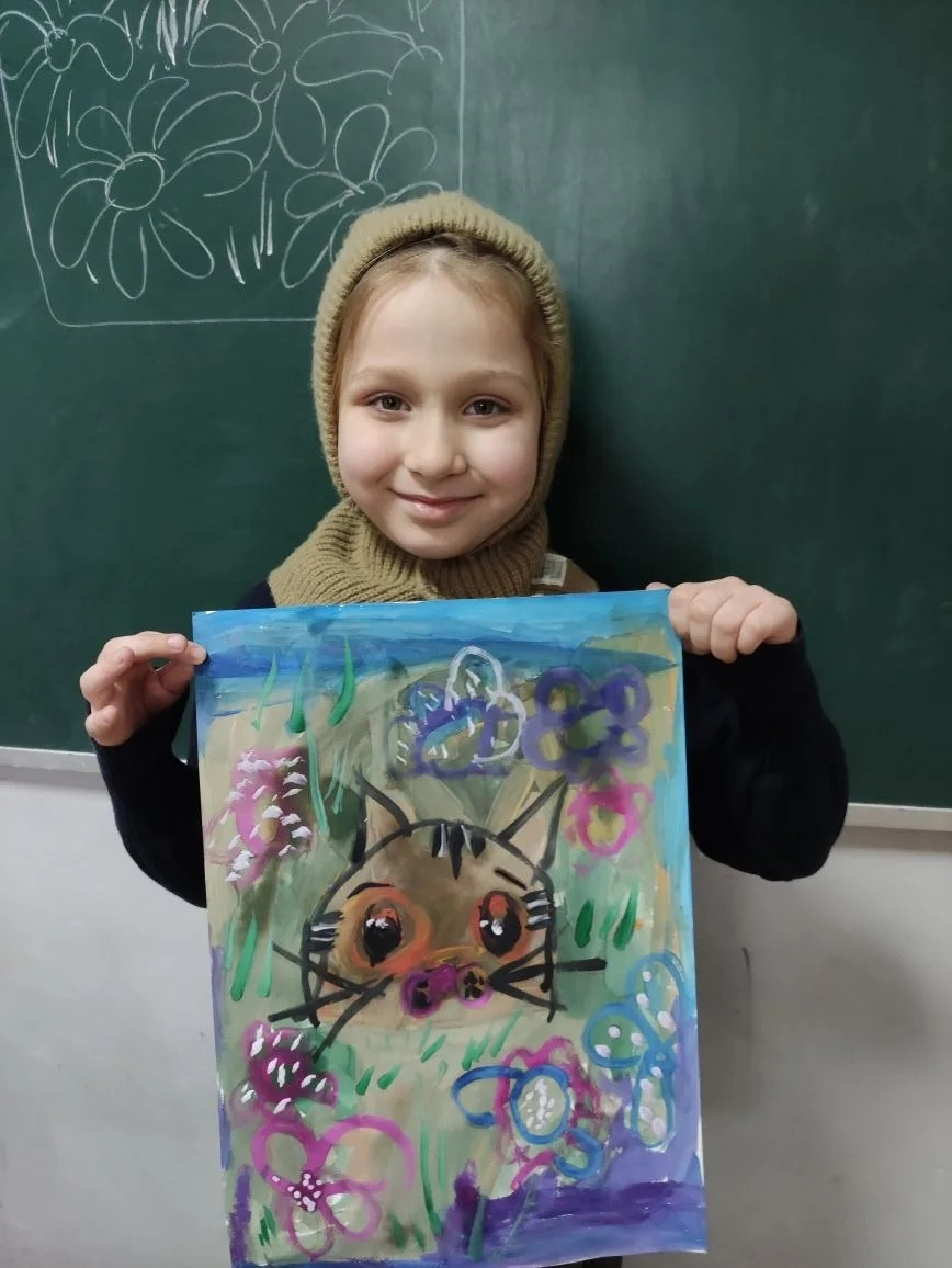 12.03.2026 г. «Кот в цветах»