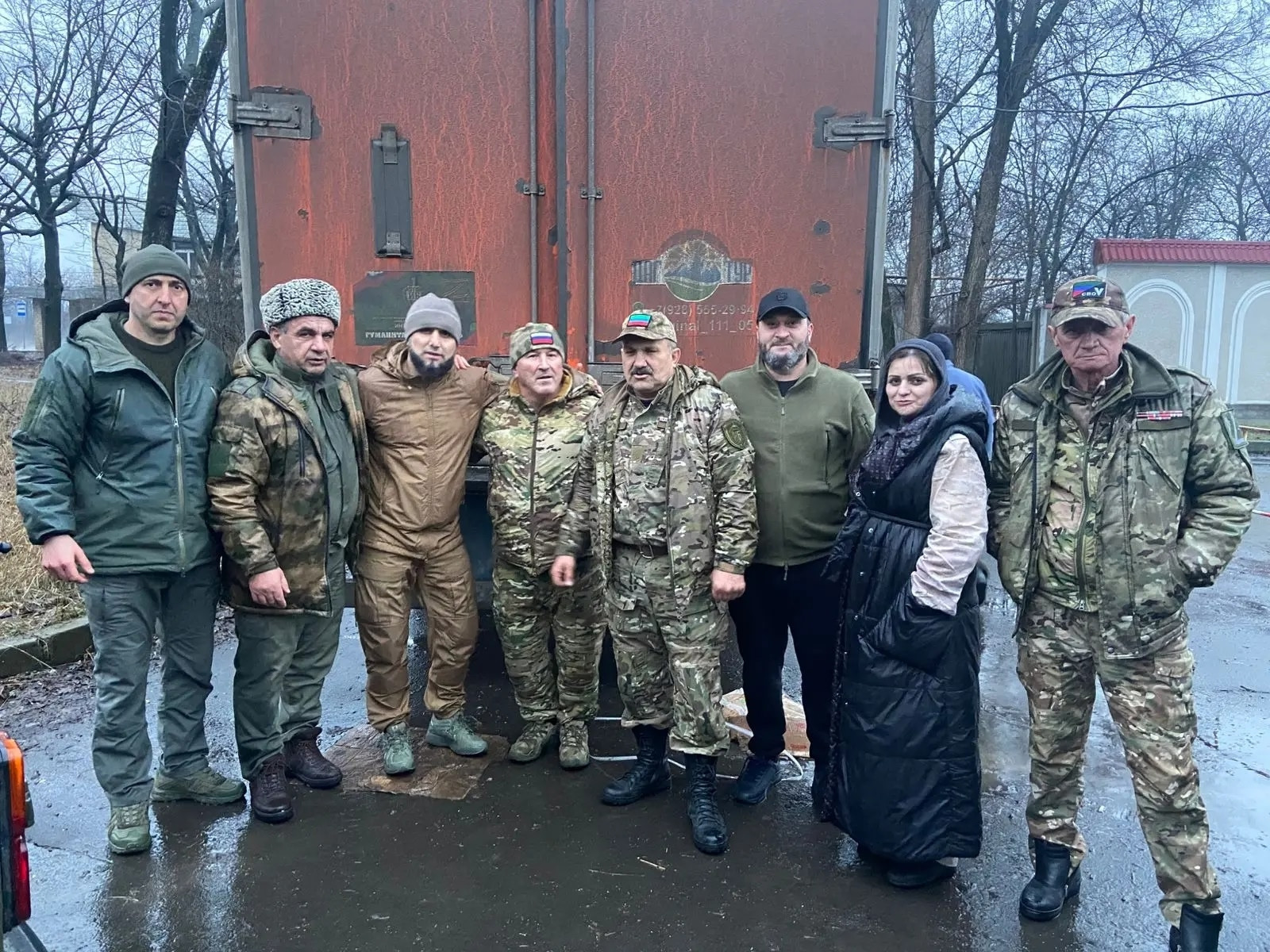 25.02.2026 г. Лично из рук в руки передать гуманитарную помощь нашим бойцам.