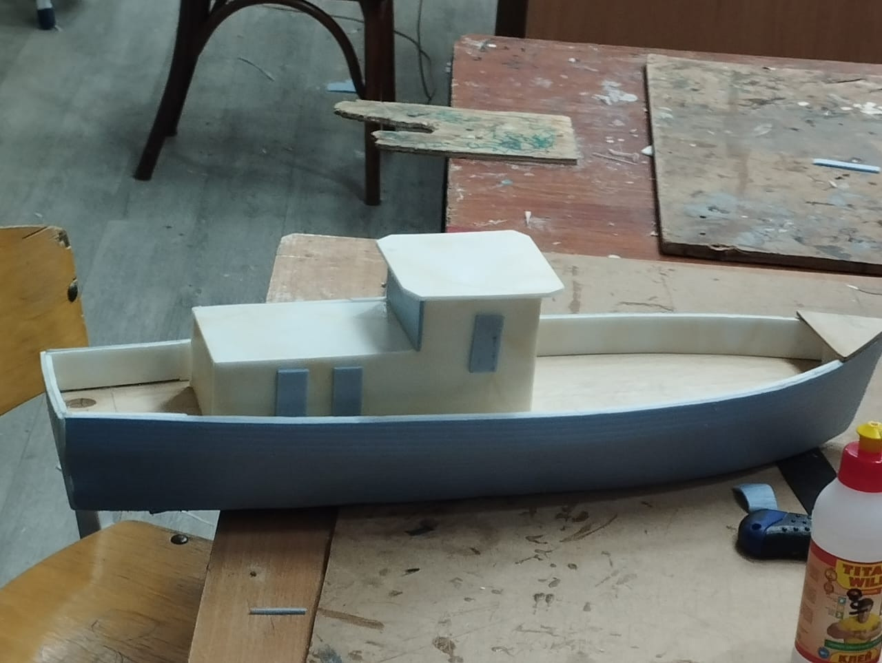 05.12.2025 г В объединении «Судомоделизм» ребята создают настоящие морские чудеса!