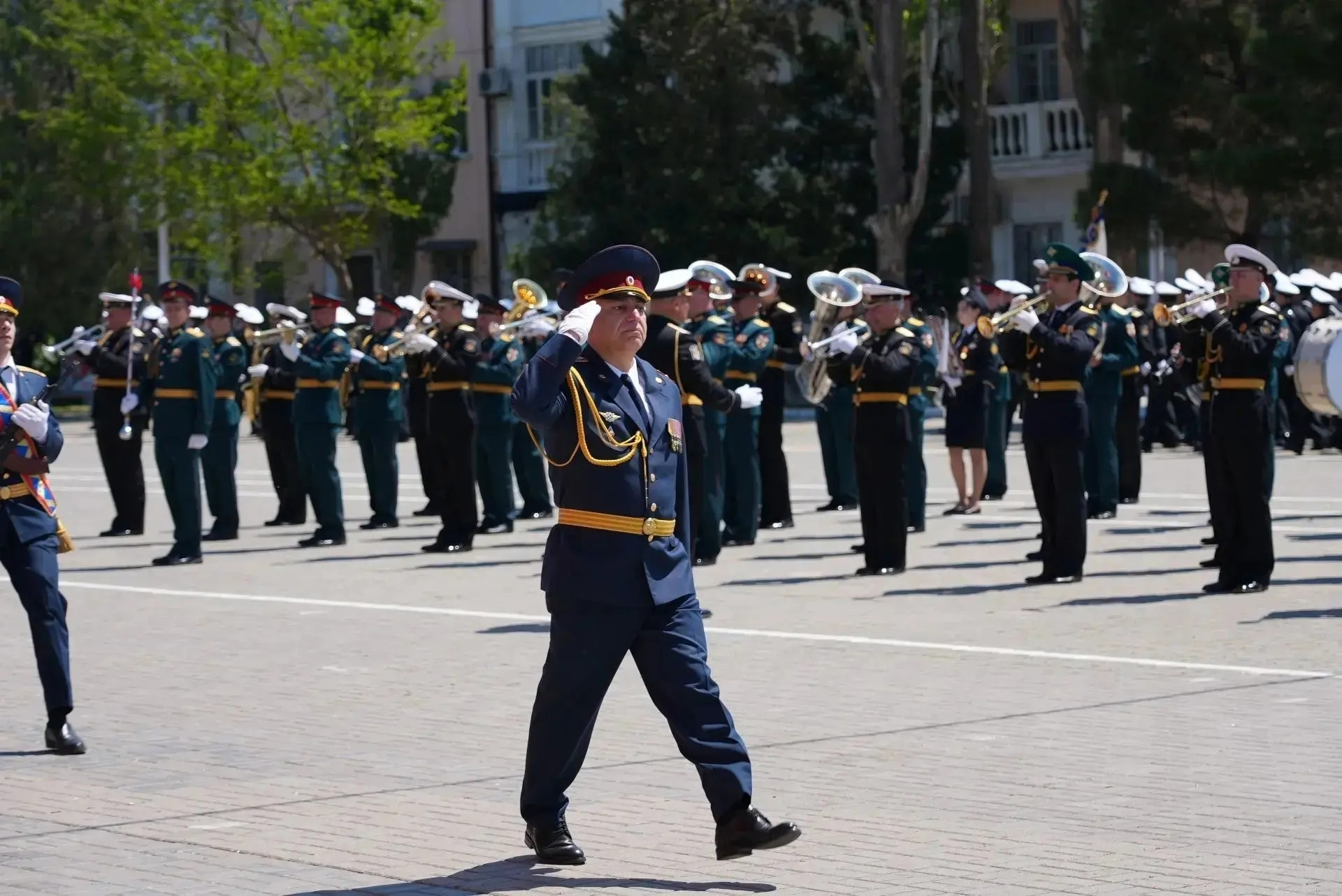 08.05.2026 г. «Знамя Победы» и генеральная репетиция военного парада.
