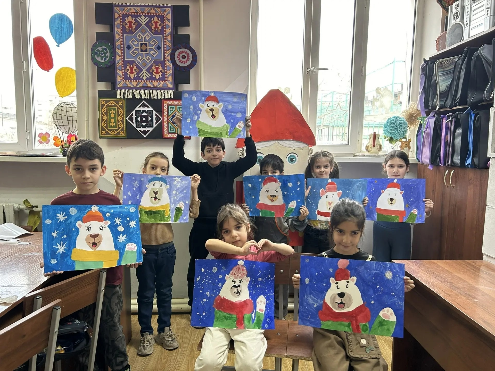 28.12.2025 г. Белый мишка в зимнем наряде!