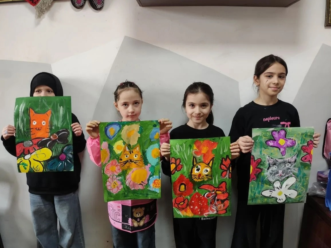 12.03.2026 г. «Кот в цветах»