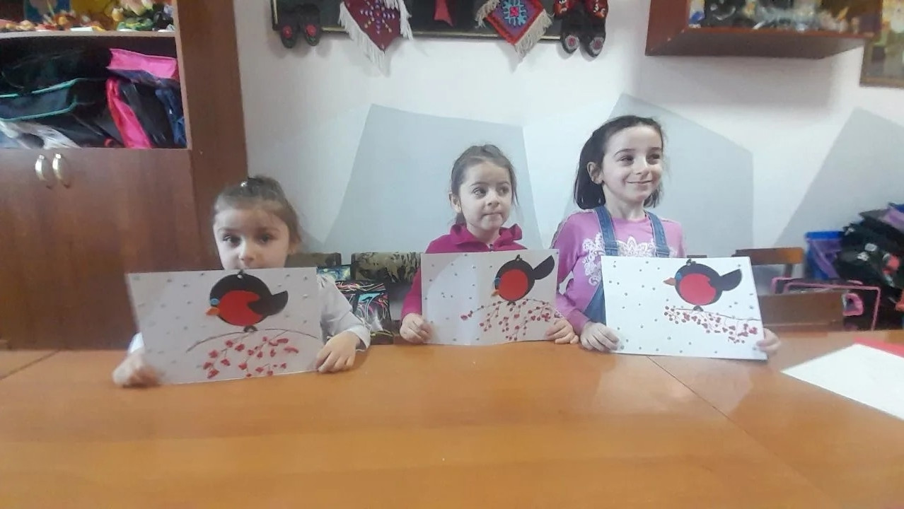 30.01.2026 г. "Снегирь на ветке рябины"