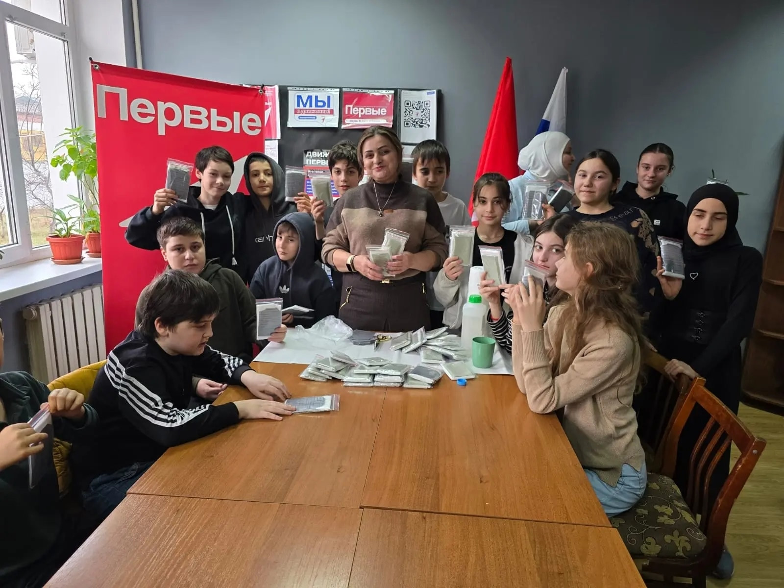 30.01.2026 г. Мастер-класс "Изготовление сухого душа для участников СВО"