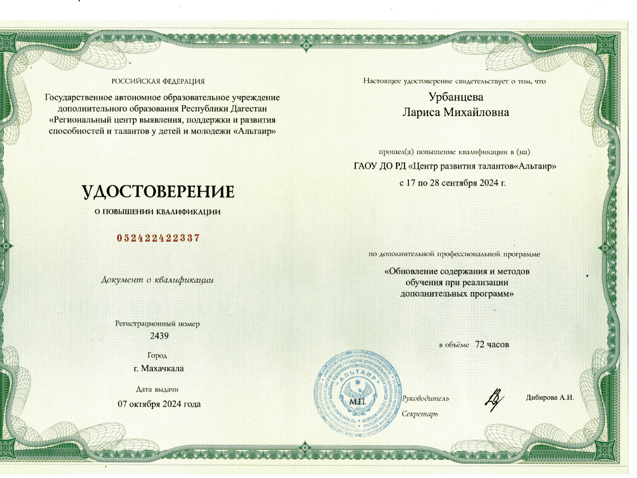 Повышение квалификации Повышение квалификации