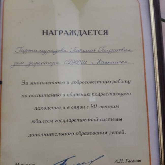 Достижения