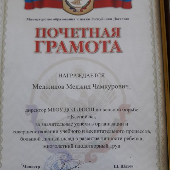 Достижения