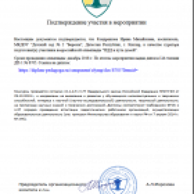 Достижения