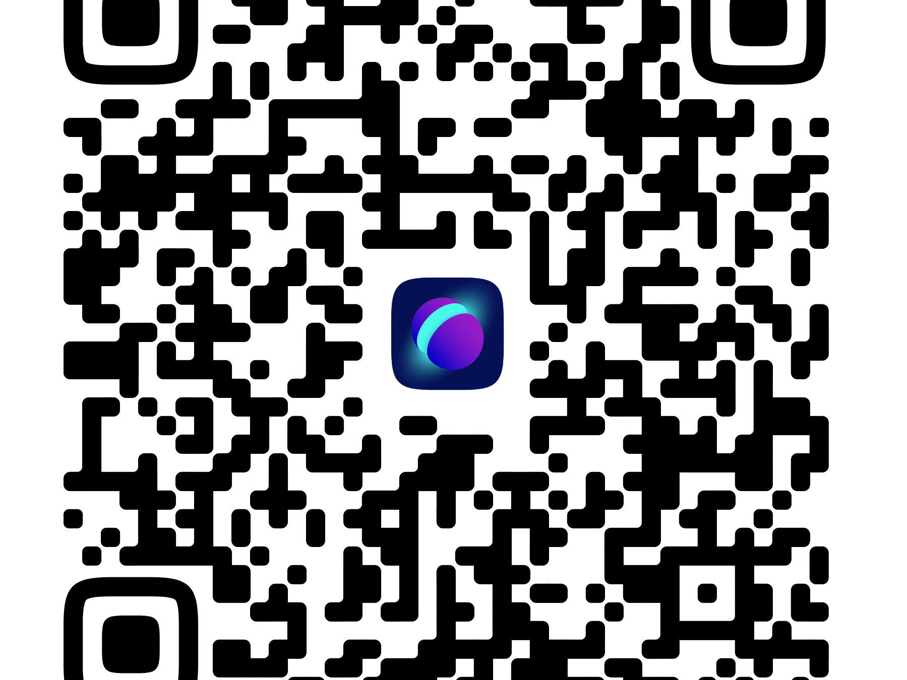 QR-код чат-бота "Помощник Рособрнадзора"