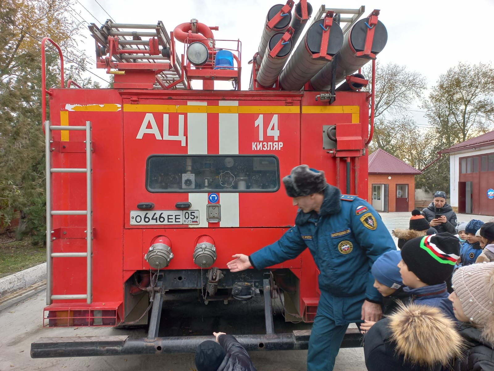 Экскурсия в пожарную часть