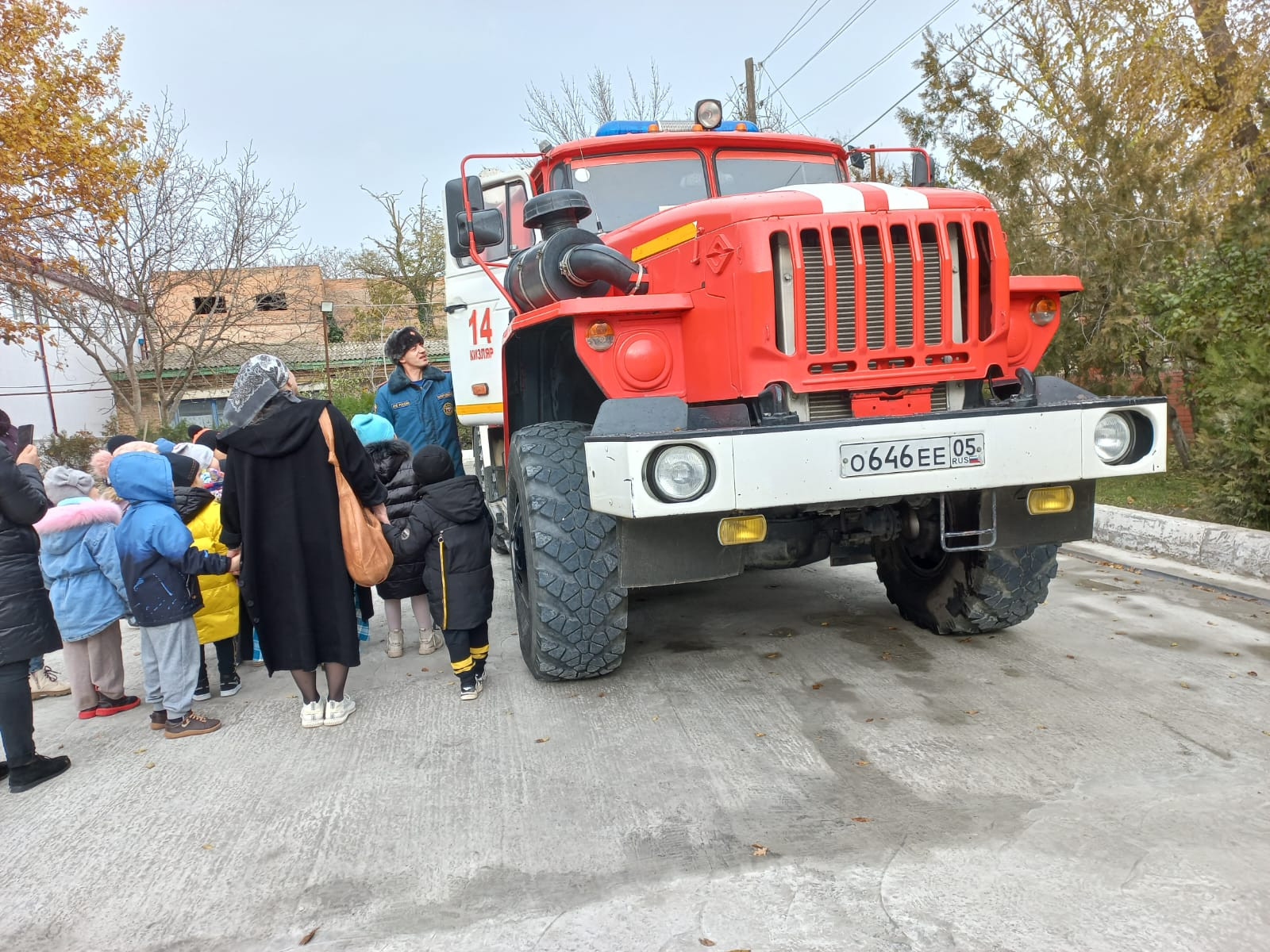 Экскурсия в пожарную часть