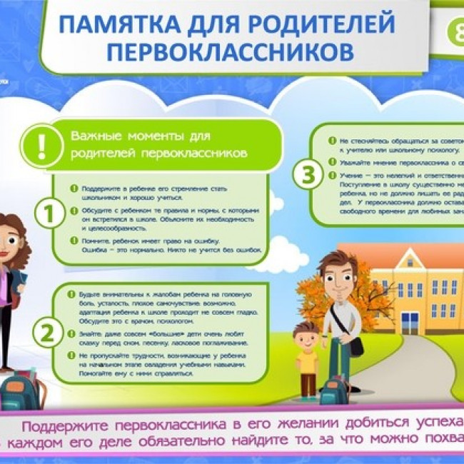 Прием в школу
