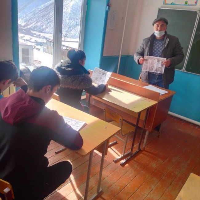 Акция по безопасности дорожного движения "С днем защитника Отечества" Акция по безопасности дорожного движения "С днем защитника Отечества"