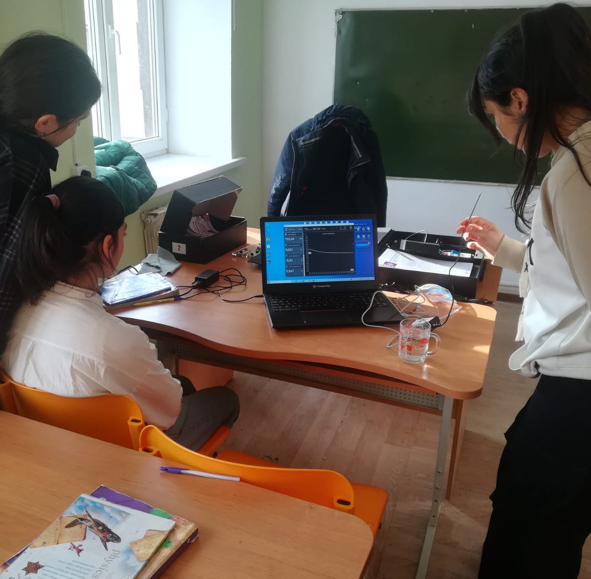 Урок физики в 8 классе. Учитель Рамазанов В.К.