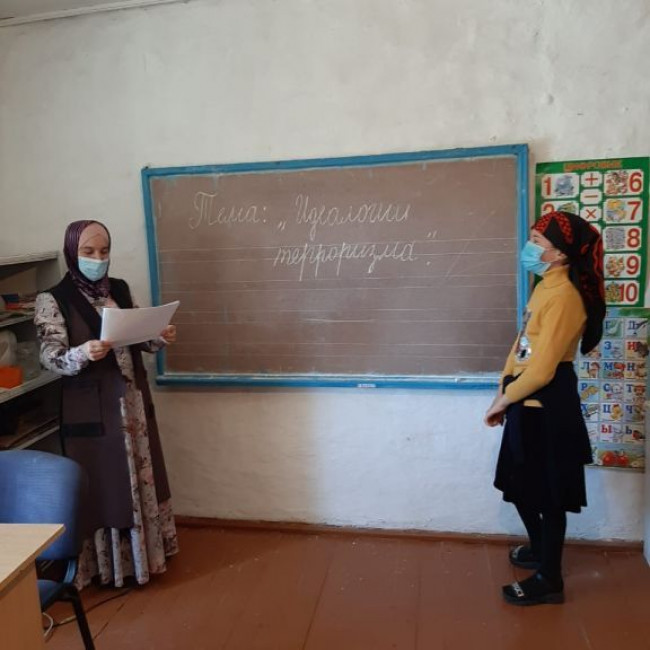 Мероприятия, посвященные к дню солидарности в борьбе с терроризмом.