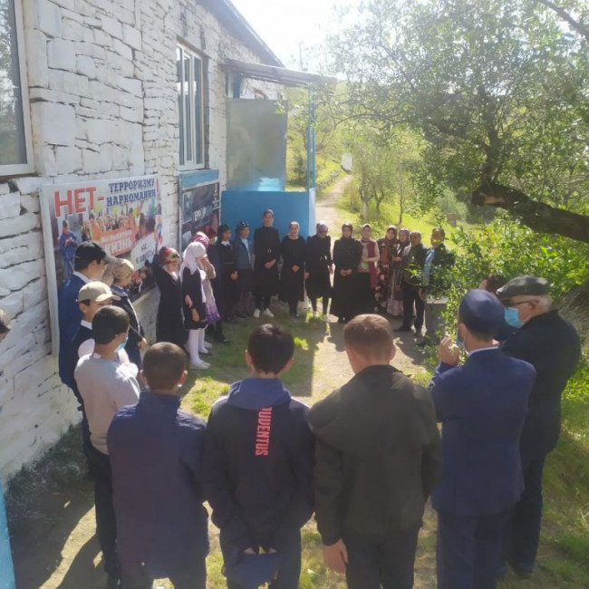 Мероприятия, посвященные к дню солидарности в борьбе с терроризмом.