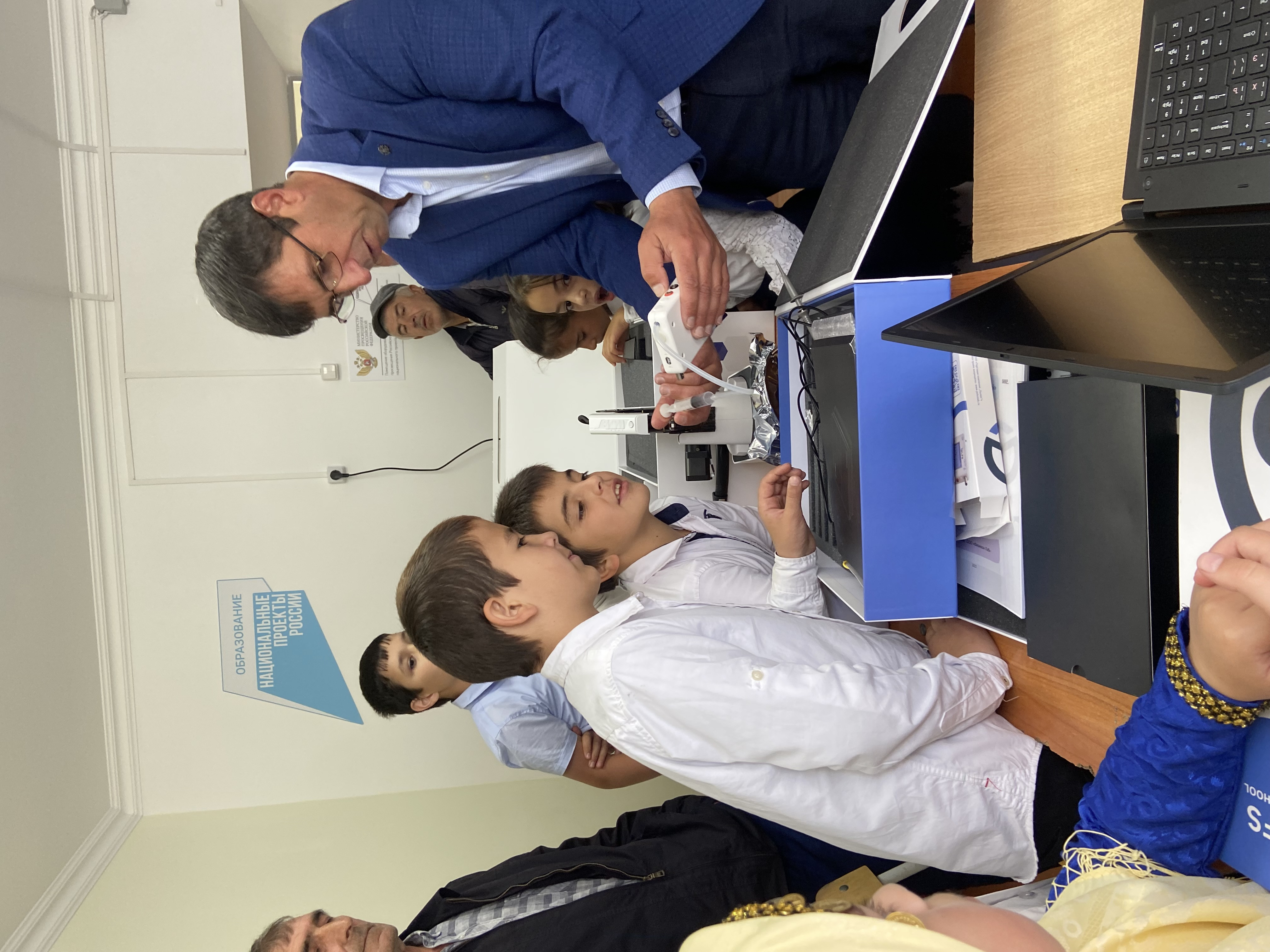 Фотоотчёт открытия центра "Точка роста"