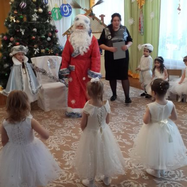 Новый год в нашей группе