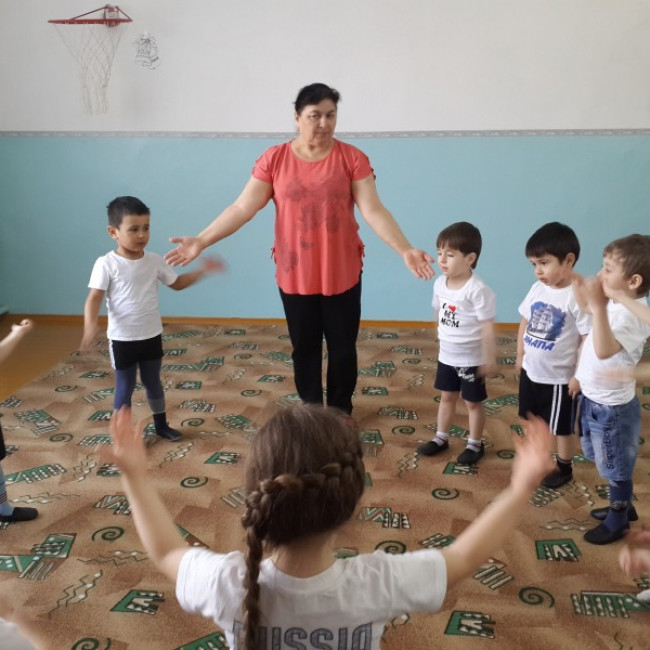 Утренняя гимнастика.