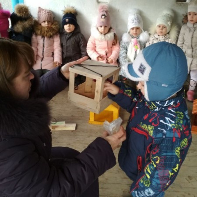 Акция:"Покорми птиц зимой".