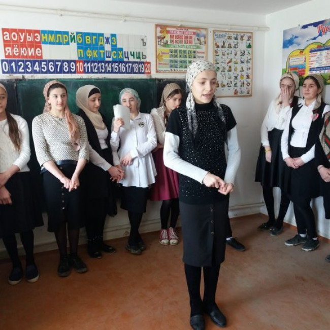 Школьный этап "Живая классика" 2018