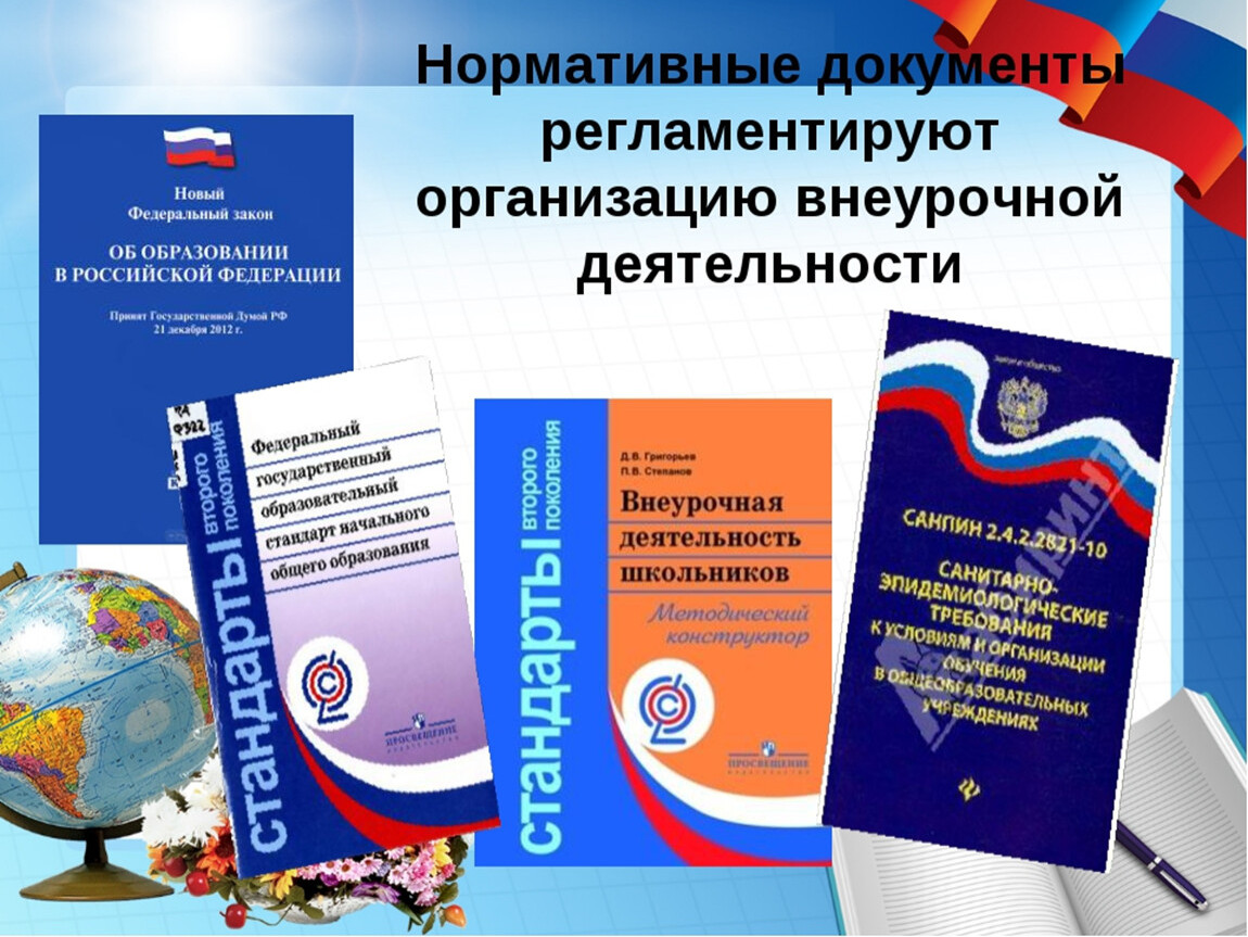 НПА по организации внеурочной деятельности