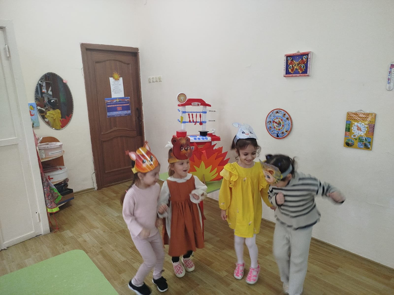 Инсценировка  по пожарной безопасности для детей средней группы
