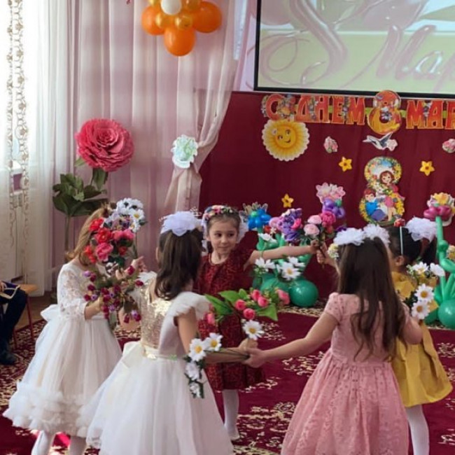 Утренник, посвященный 8 Марта!