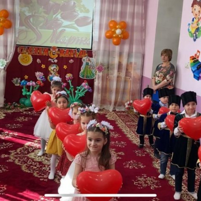 Утренник, посвященный 8 Марта!
