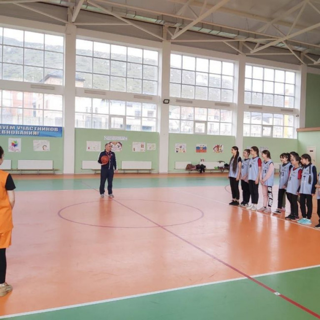 Муниципальный этап Соревнований школьников по баскетболу