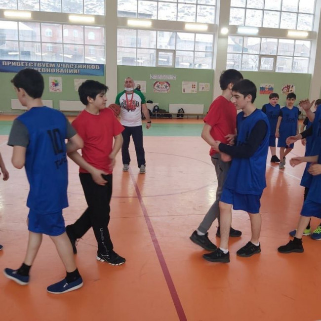 Муниципальный этап Соревнований школьников по баскетболу