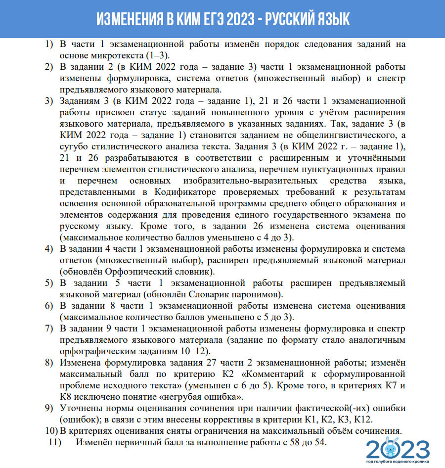 Нововведения 2023 года Нововведения 2023 года