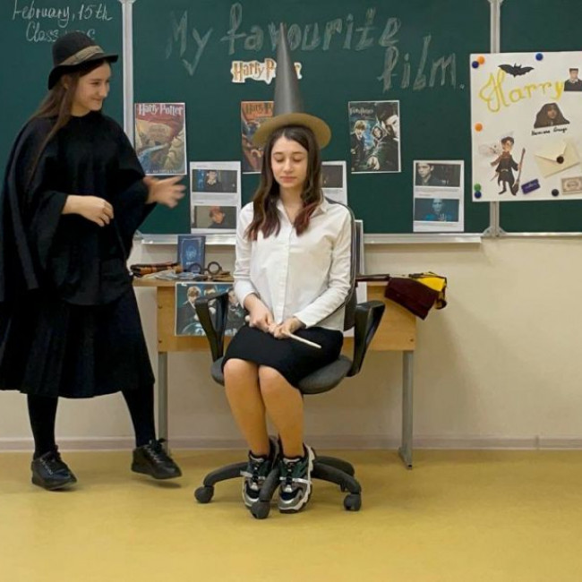 Открытый урок "Кино: Гарри Поттер"