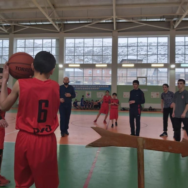 Муниципальный этап Соревнований школьников по баскетболу