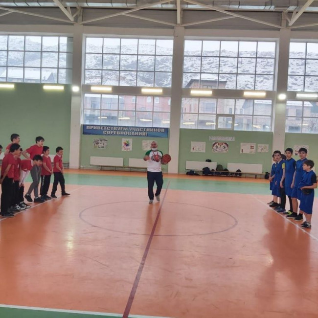 Муниципальный этап Соревнований школьников по баскетболу