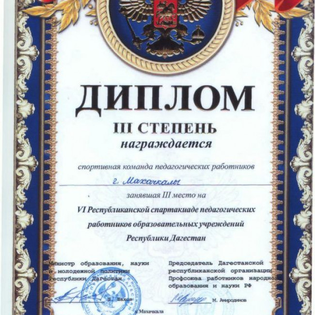 Магомедова Наргиз Магомедовна