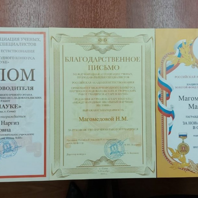 Магомедова Наргиз Магомедовна