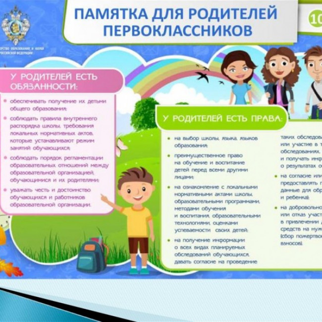 Памятки для родителей