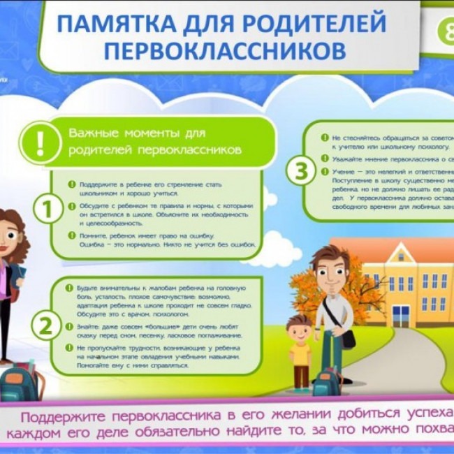 Памятки для родителей