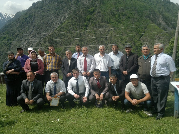 Коллектив  Сагадинской СОШ