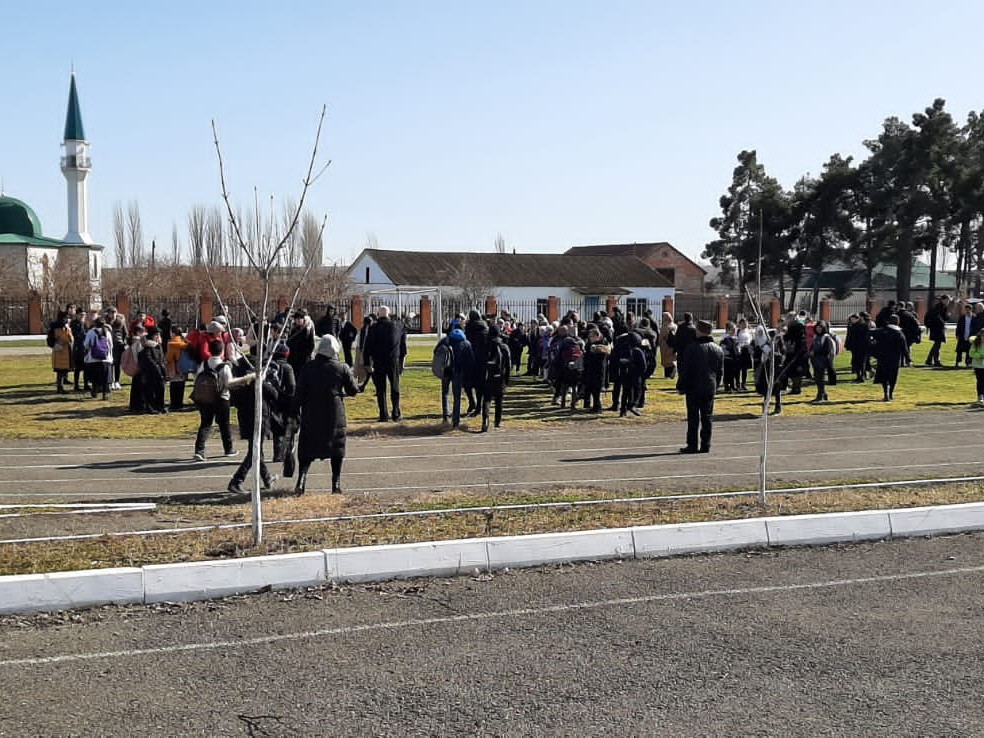 Мероприятия по эвакуации обучающихся и персонала