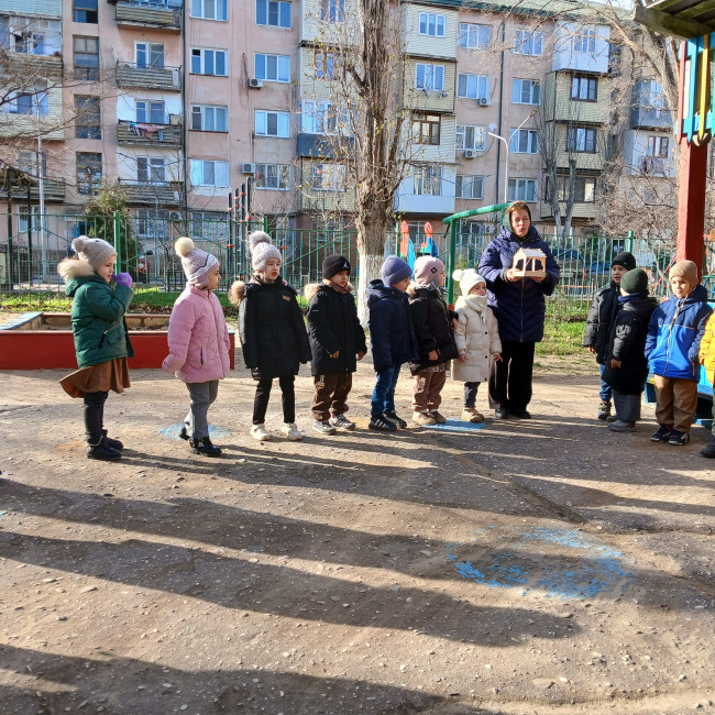 Покорми птиц зимой