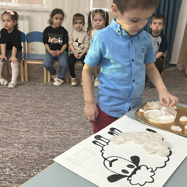 Открытое занятие на тему: «Домашние животные»