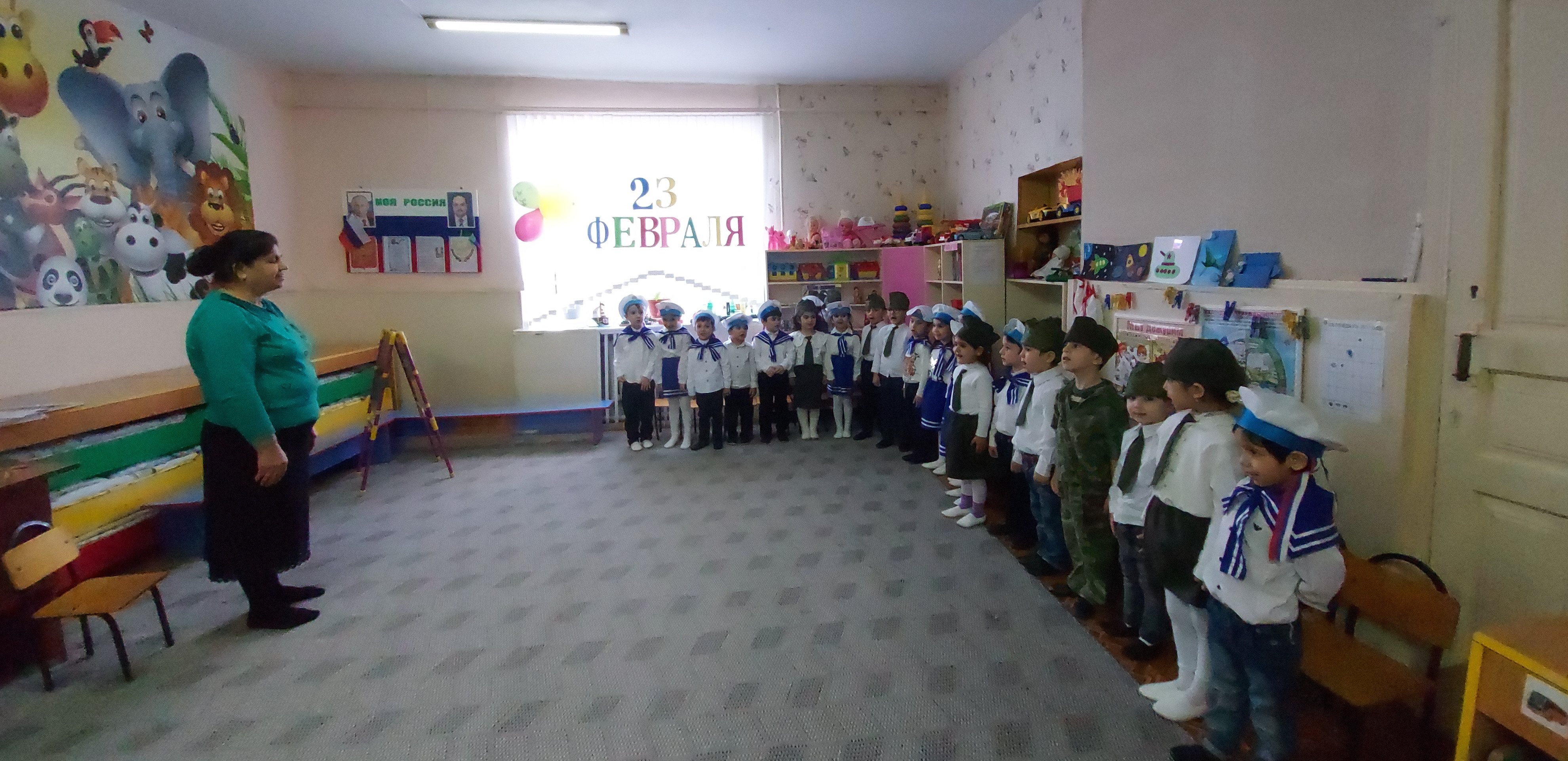 Развлечение ко Дню Защитника Отечества в средней группе 3 на тему:"23 февраля-День Защитника Отечества»