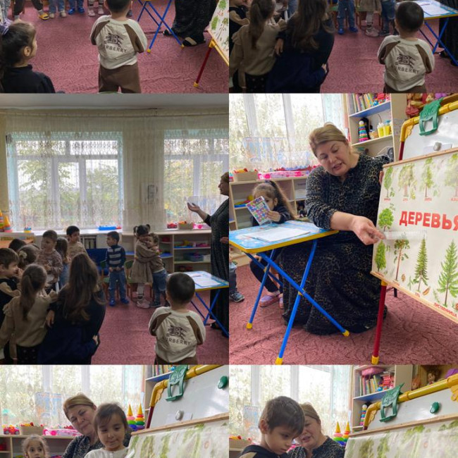 ООД по ФЦКМ в мл.гр.2 на тему:"Знакомство с деревьями".