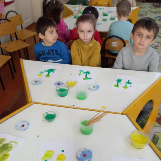 ООД НА ТЕМУ "ОДУВАНЧИК НА ПОЛЕ"
